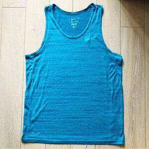 Nike Dri-Fit Running Tank Top in Light Blue Mens Size M